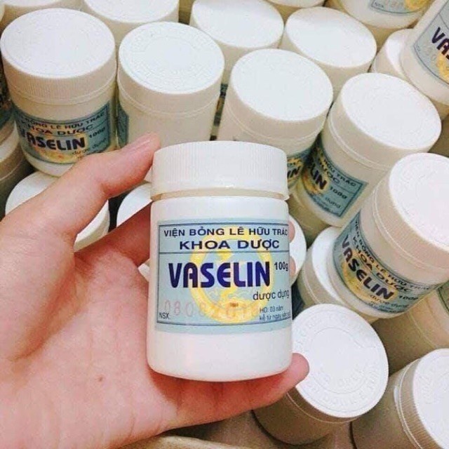 Kem nẻ Vaseline 100g Viện Bỏng Quốc Gia giúp dưỡng da, giảm nứt nẻ an toàn cho da