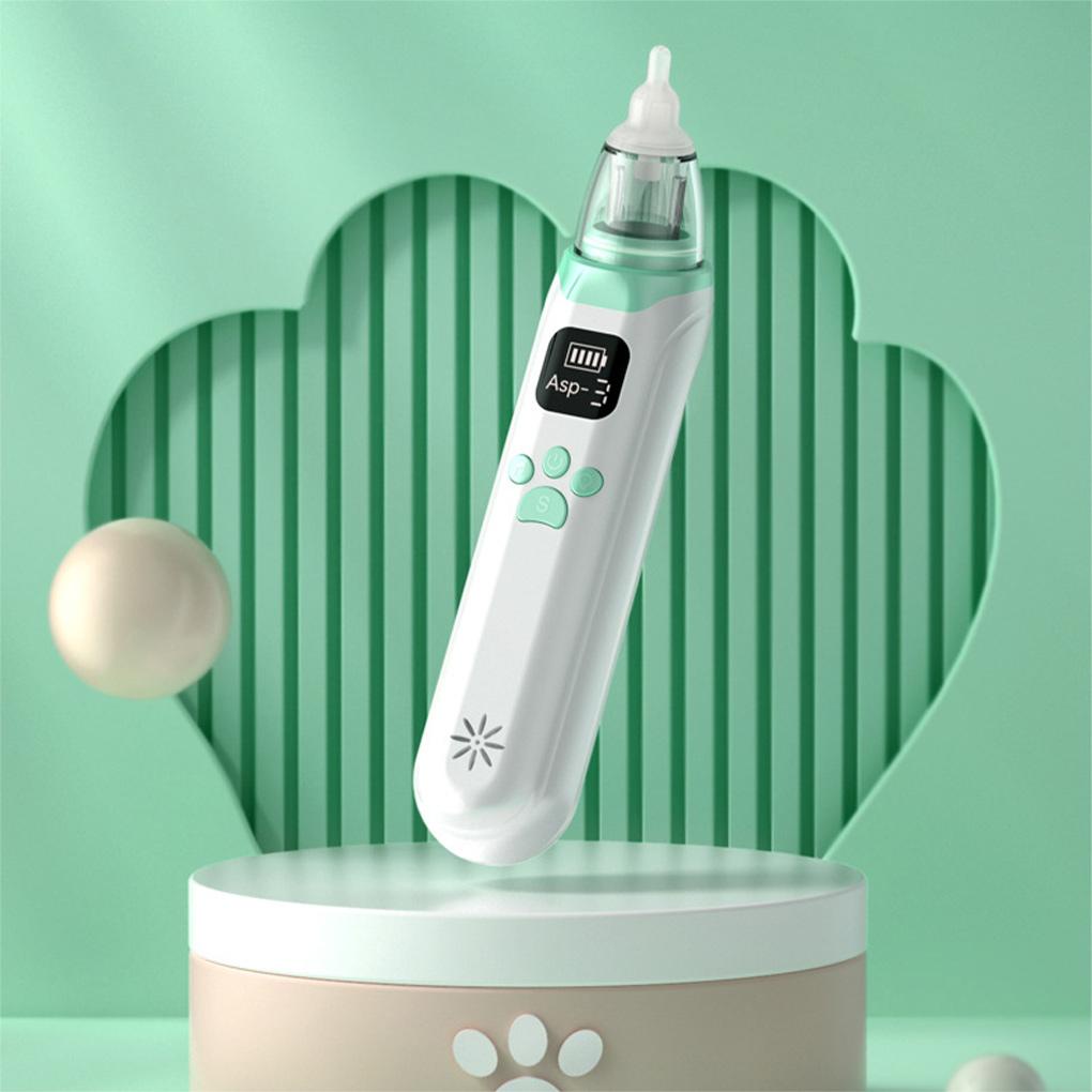 Dụng Cụ Hút Mũi Cho Trẻ Sơ Sinh Với 3 Bánh Răng Hút Chống Tràn Bằng Silicone