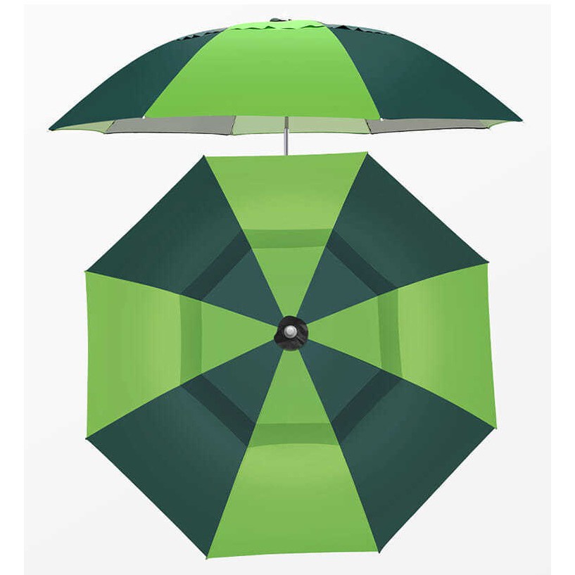 Ô Câu Cá Ô Dù Che Nắng Che Mưa Hình Xanh Dọc Dưa 1m8 Siêu Rẻ Siêu Bền PKT-20