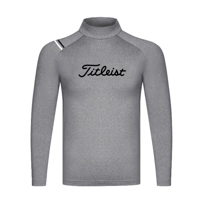 Áo Thun Đánh golf Tay Dài Cổ Tròn Nhanh Khô Phong Cách Mới 2022 Cho Nam