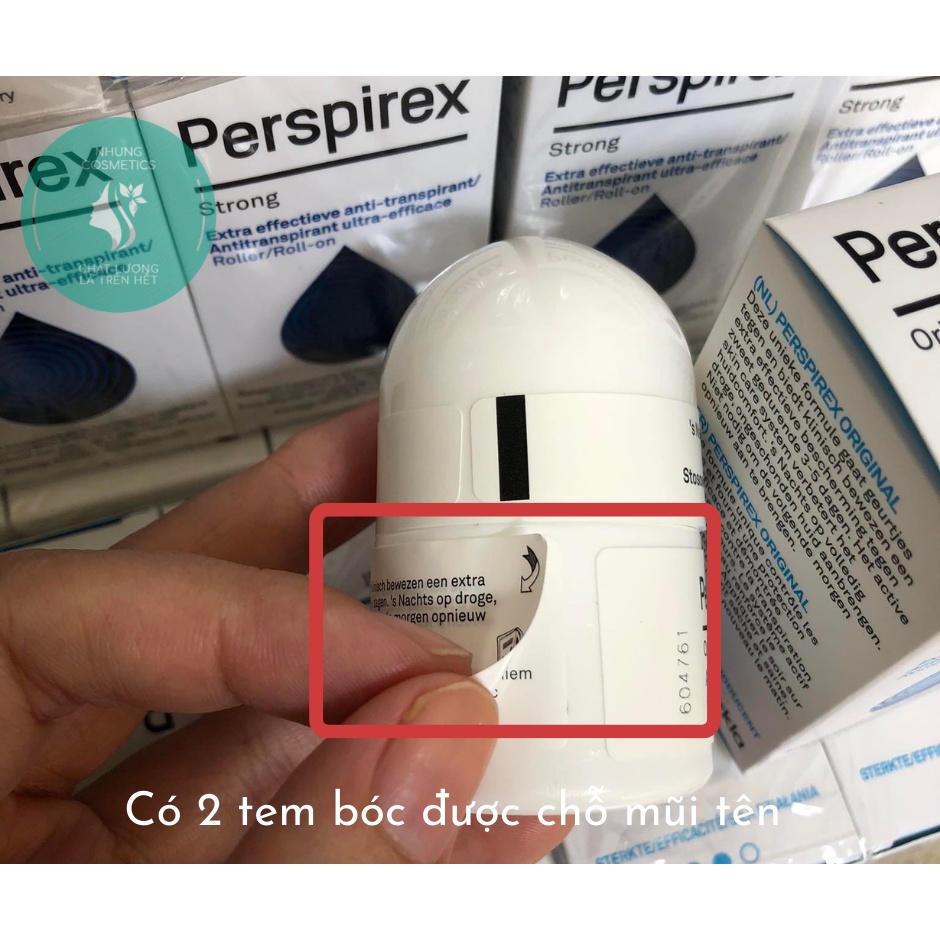 LĂN KHỬ MÙI PERSPIREX STRONG CHO DA KHỎE, MỒ HÔI NHIỀU