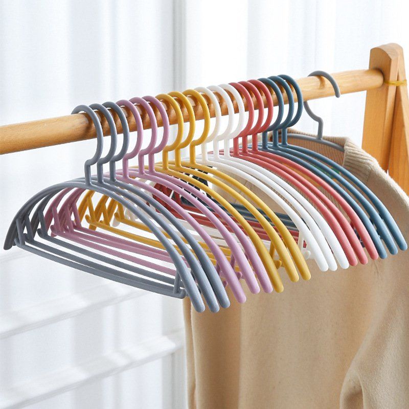 Sỉ 10 Móc treo quần áo người lớn chống trượt, giữ dáng thiết kế hình bán nguyệt