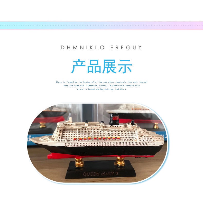 Mô Hình Tàu Titanic Bằng Nhựa Resin Thủ Công Sáng Tạo Để Bàn Trang Trí Nhà Cửa