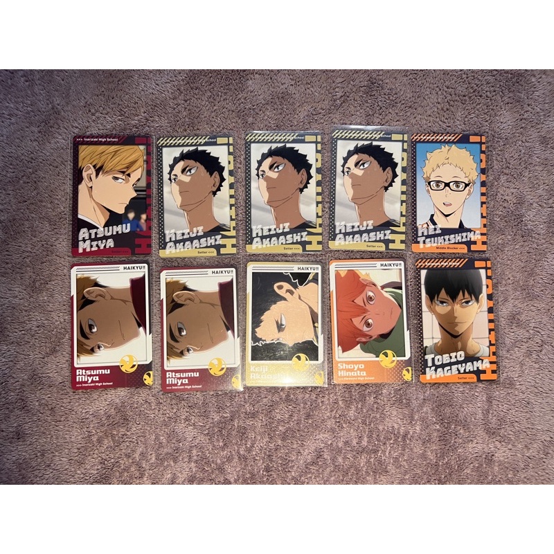 Card nhân phẩm haikyuu - Buộc Ôm