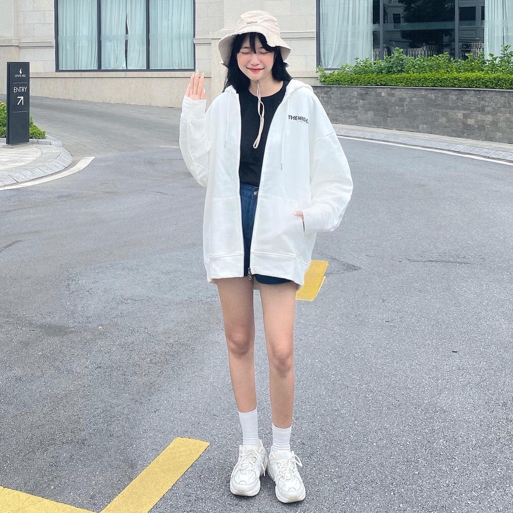 Áo HOODIE DOUBLE ZIP