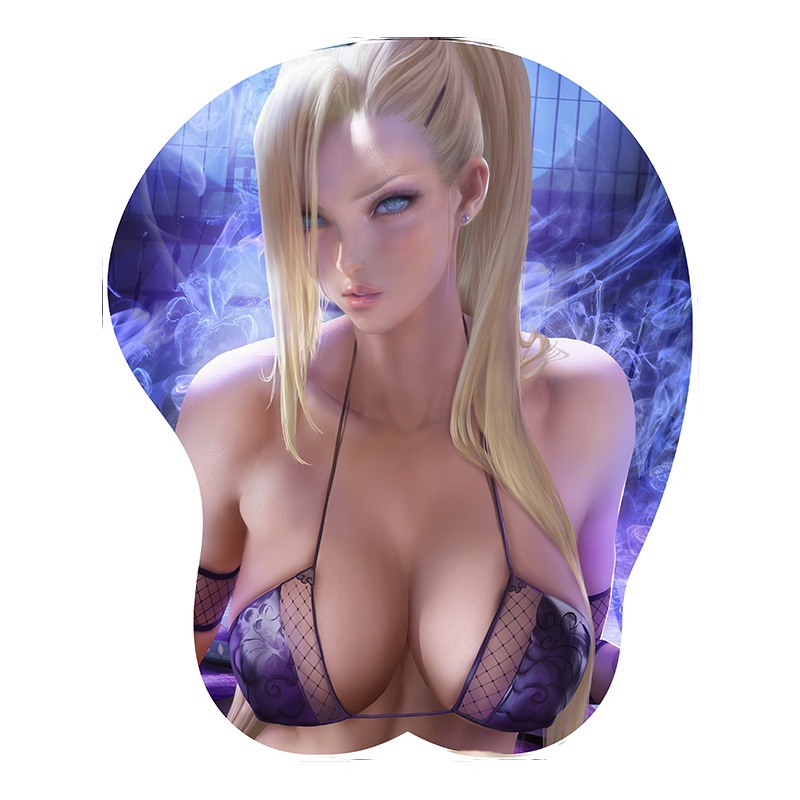 Đệm Lót Chuột Bằng Silicon 3d Hình Hoạt Hình Anime Độc Đáo TMGF