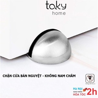 Chặn Cửa Bán Nguyệt, Chặn Cửa Gắn Sàn Không Nam Châm, Giúp Hạn Chế Va Chạm Giữa Cánh Cửa Với Tường, TakyHome 1100Bac