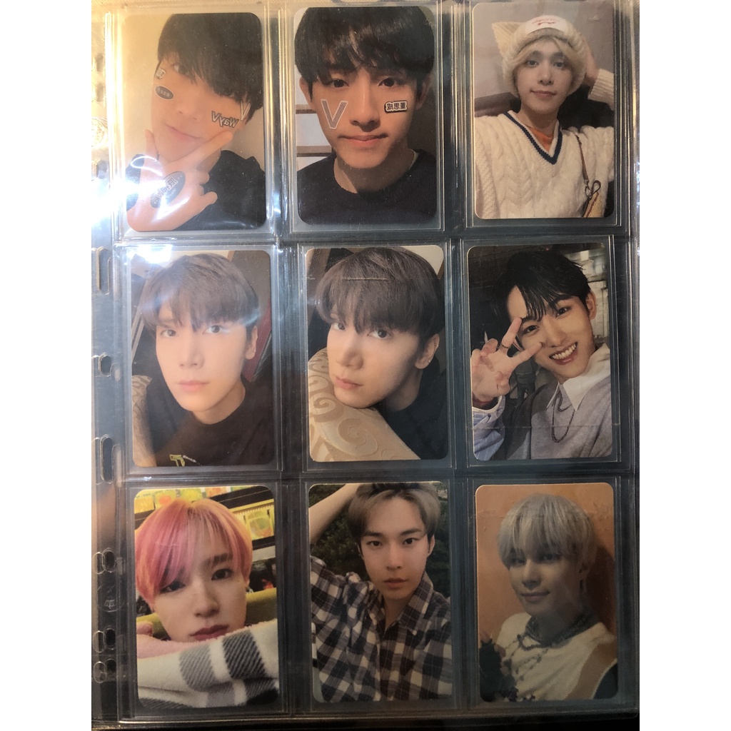 Photocard ảnh thẻ card bo góc NCT17 NCT DREAM WAYV SMCU GLITCH MODE Resonance Tattoo Jeno Jungwoo Doyoung 100% OFFICIAL