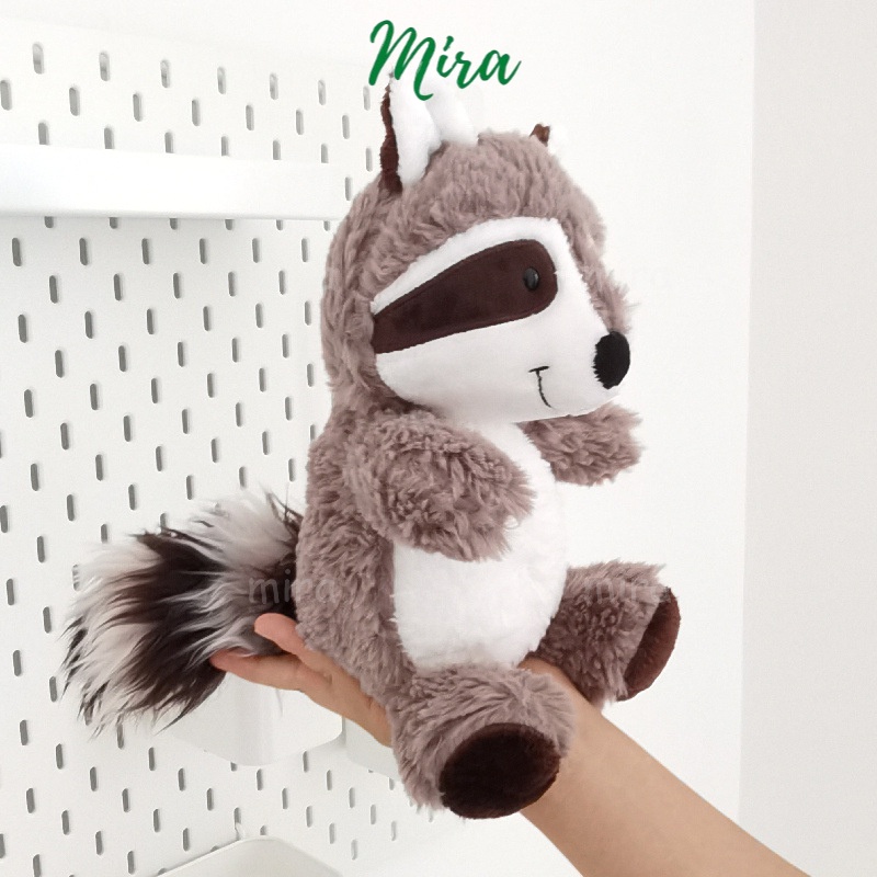 Gấu Bông Gấu Mèo Hãng Nici, Búp Bê Thú Nhồi Bông Thương hiệu NICI Quà Sinh Nhật MIRA-GB28015