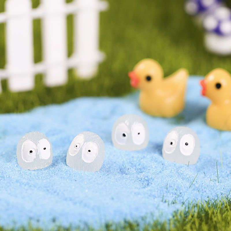Bộ 5 Mô Hình Totoro Người Ngoài Hành Tinh Mini Bằng Nhựa Resin Sáng Tạo Trang Trí Tiểu Cảnh / Phòng Ngủ / Sân Vườn