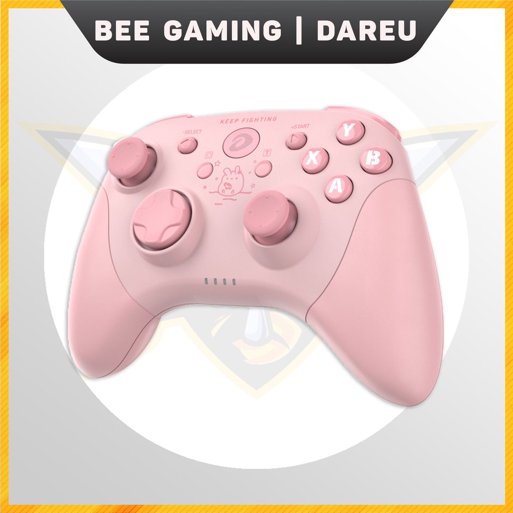 Tay cầm chơi game không dây chính hãng Dareu - H101x (Kết nối: type-C / Bluetooth, Hỗ trợ nhiều thiết bị)