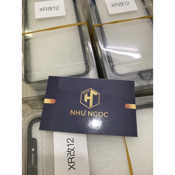 Kính màn phẳng độ XR lên 11 12 13 14 14Pro liền keo và không keo