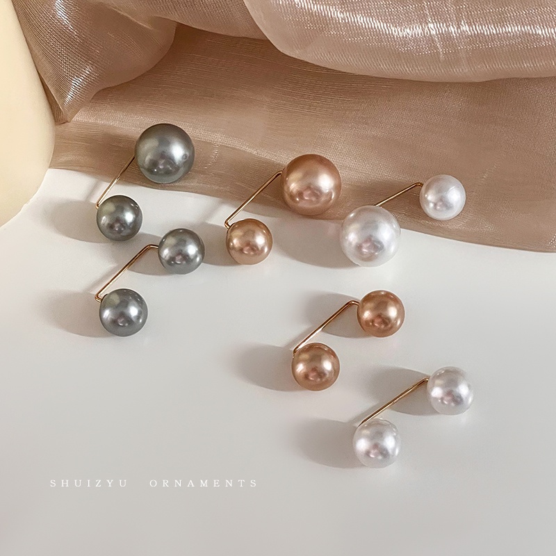 Ghim Cài Áo Đính Ngọc Trai Nhân Tạo Thiết Kế Mới Thời Trang Dành Cho Nữ