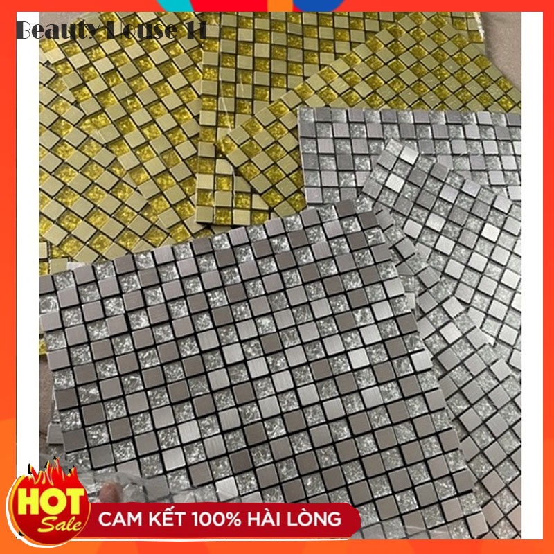 Miếng dán tường cao cấp thuỷ tinh chống nước, chống oxy hóa