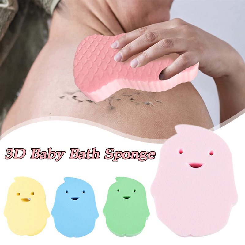 Mút Tắm Mềm Mại Làm Sạch Da Em Bé Tiện Dụng