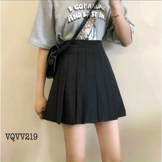 Chân váy đen tuyền