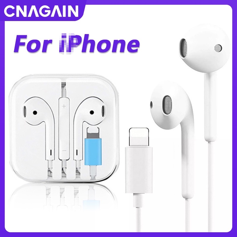 Tai Nghe Nhét Tai Có Mic 8 pin Cho Iphone 7 / 8 / X / 11 / xs 14 13 12Pro max