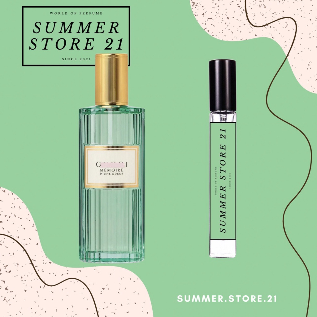 Nước Hoa Unisex Gucci Memoire D’une Odeur EDP - 5𝘮𝘭/10𝘮𝘭