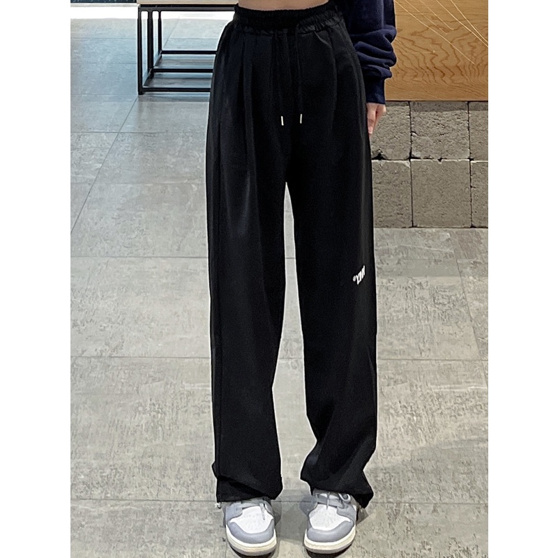 NRVP Quần Thể Thao Dài Dáng Rộng Phong Cách Thời Trang Hàn Quốc