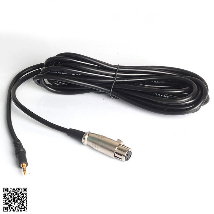 Dây mic Dành Cho mic Thu âm XLR-XLR 3.5 mic bm900,at100,hàng chuẩn Phuzinshop
