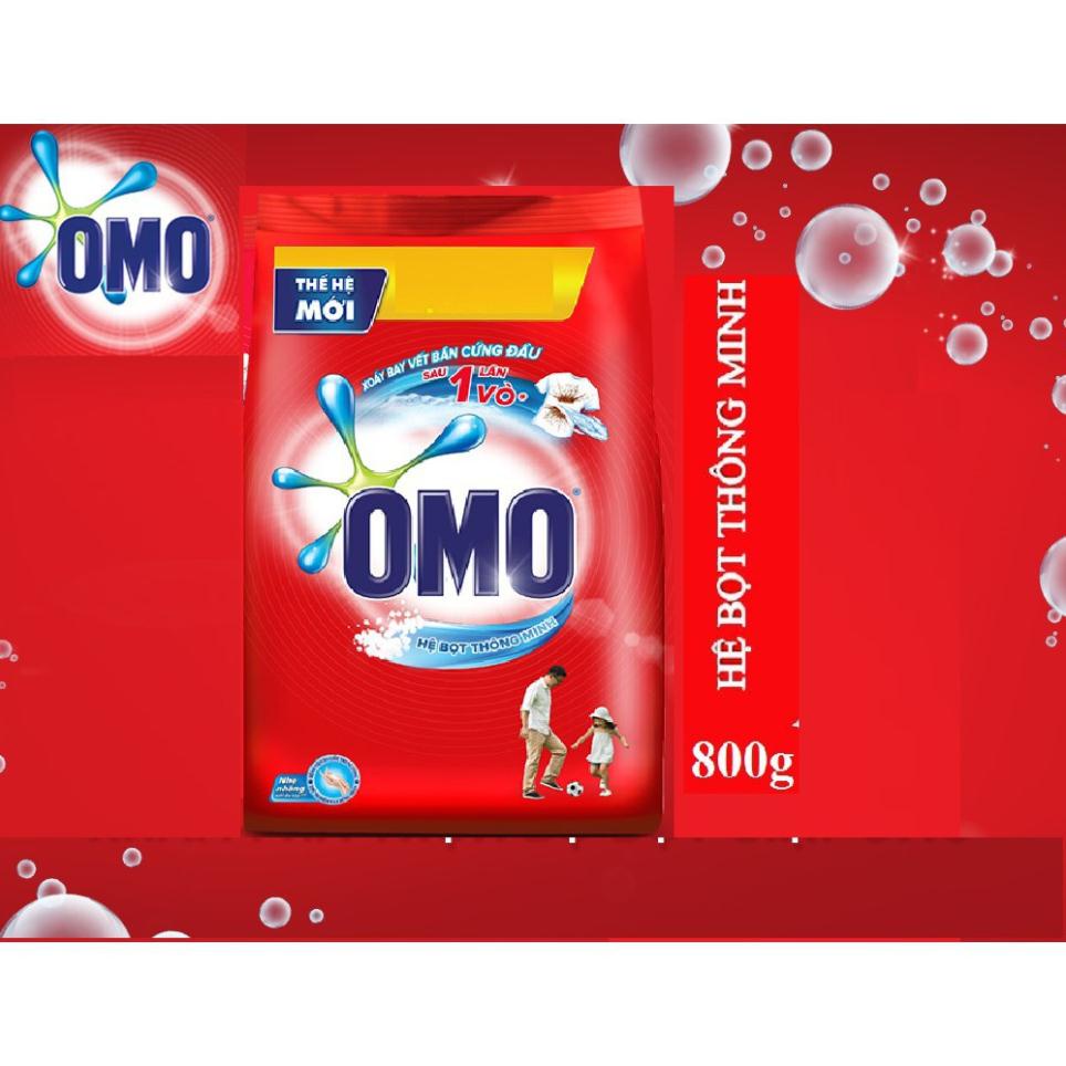 Bột giặt OMO Hệ Bọt Thông Minh 770g- OMO Comfort 700g