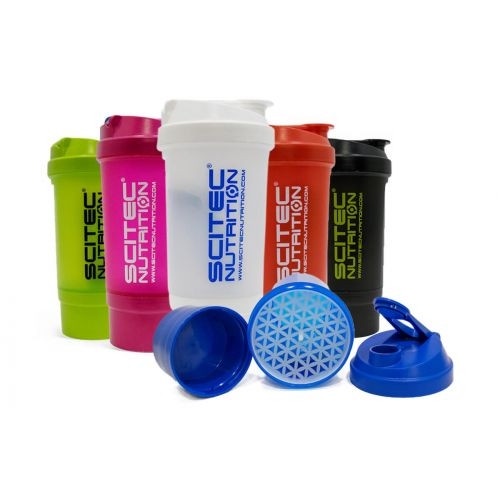 BÌNH LẮC SCITEC TRAVELLER SHAKER CÓ NGĂN PHỤ  CHUẨN EU CHÍNH HÃNG SHAPE