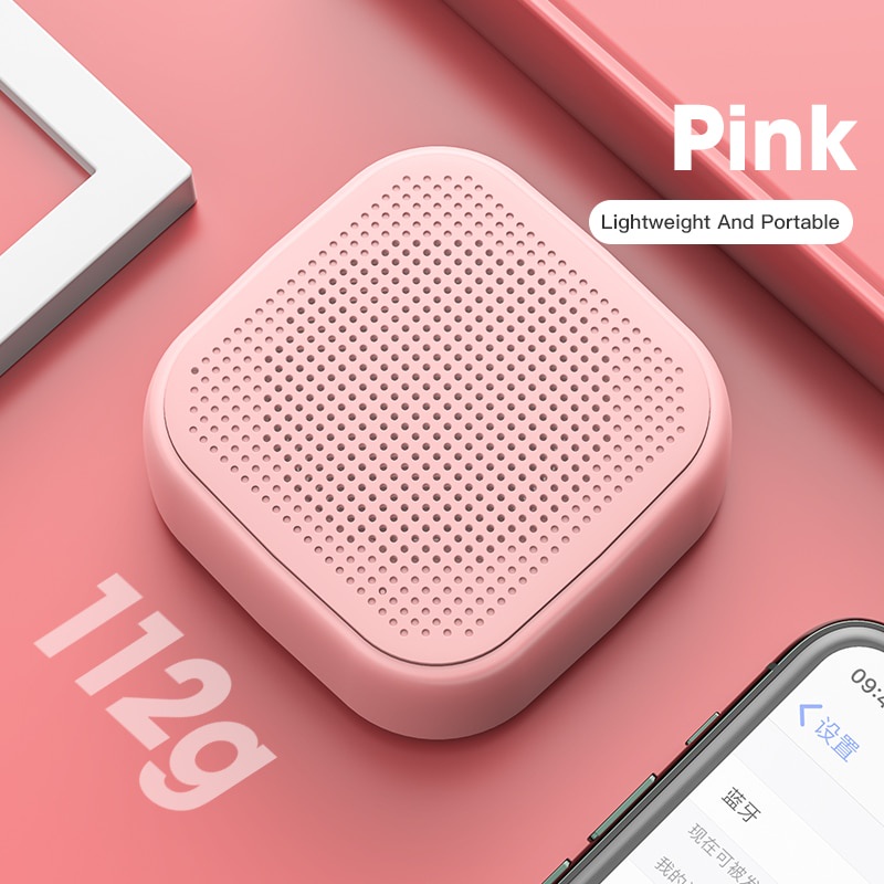 Loa Bluetooth NUOWA Âm Thanh Siêu Trầm Có Micro Xoay 360 Độ°Loa Đa Phương Tiện