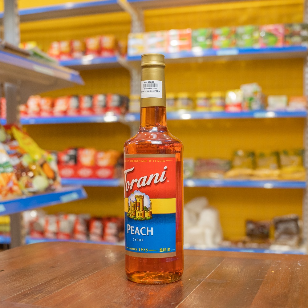 Torani syrup đào 750ml
