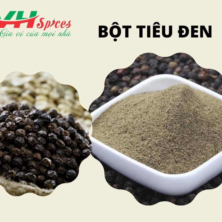 BỘT TIÊU ĐEN NGUYÊN CHẤT 1KG