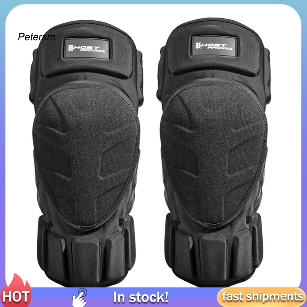 1 Cặp Đệm Bảo Vệ Đầu Gối Gọn Nhẹ Bằng Nhựa PP Chuyên Dụng Cho Người Đi Xe Máy