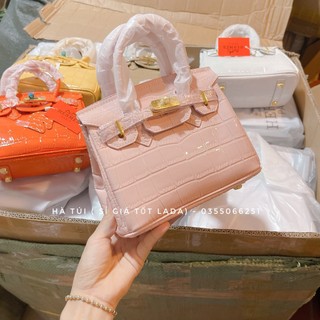 Túi H Mờ da rắn bóng Size 20