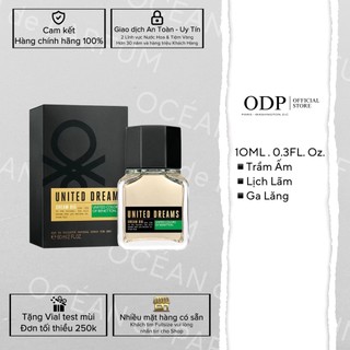 Nước hoa nam united dreams dream big edt 5ml 10ml
