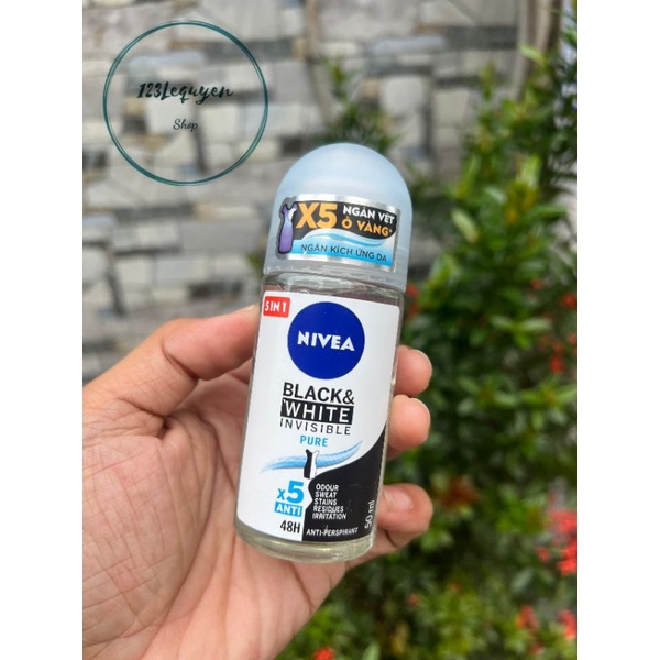 Lăn Nữ Khử Mùi Giảm Ố Vàng Nivea 50ml