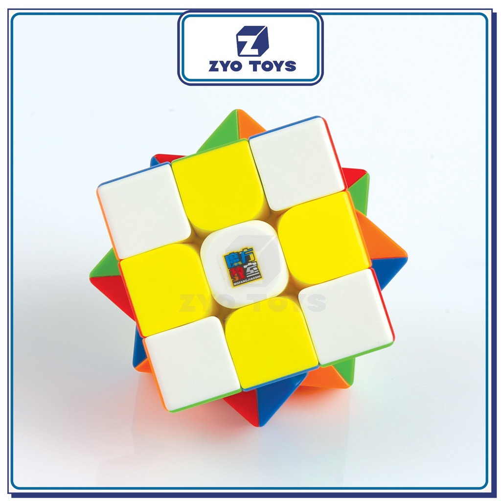 Rubik 3x3- MoYu Meilong 3M Stickerless - Khối Lập Phương 3 Tầng Có Nam Châm Cao Cấp - ZyO Toys