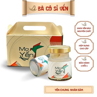 Yến sào chưng sẵn Nhân Sâm - Hũ 70ml, 25% yến nguyên chất bổ sung dinh dưỡng, phục hồi sức khỏe.