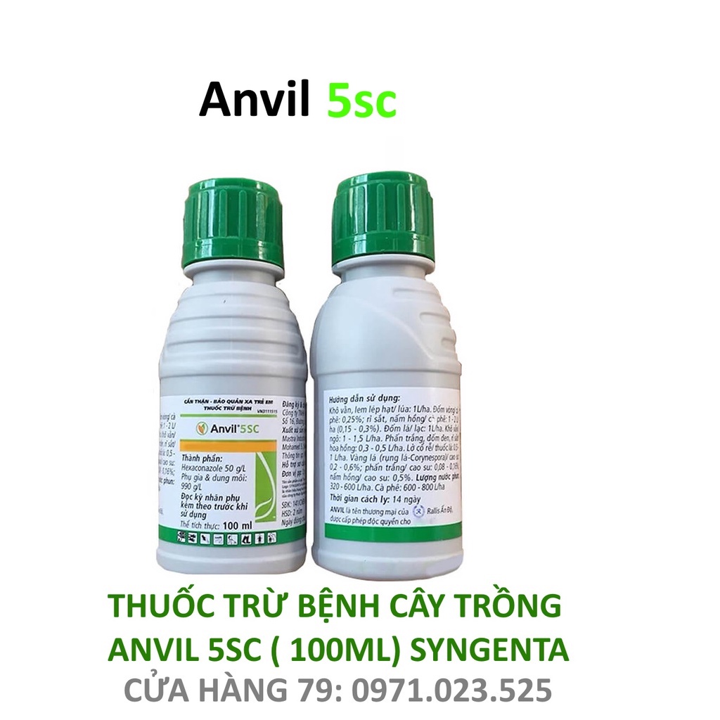 THUỐC TRỪ BỆNH ANVIL 5SC (100ML)