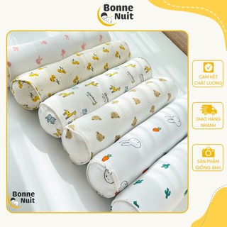 Gối ôm xô Muslin cao cấp cho bé sơ sinh