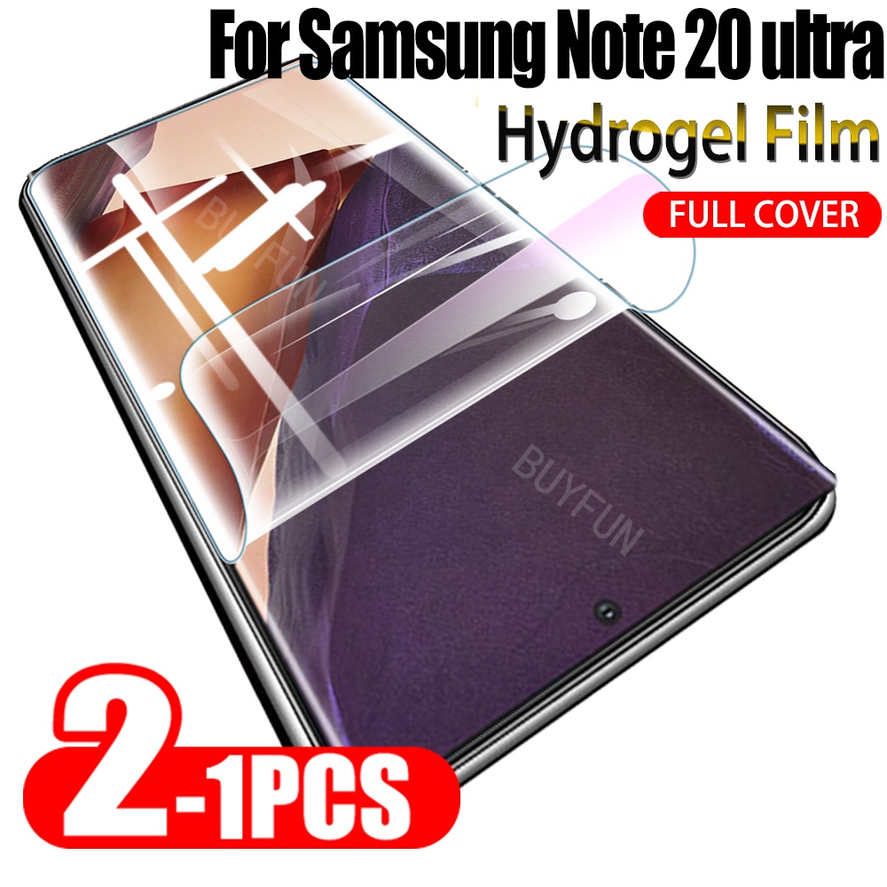 Set 1-2 Miếng Dán Hydrogel Bảo Vệ Màn Hình Cho samsung Galaxy note 20 ultra note 20 ultra