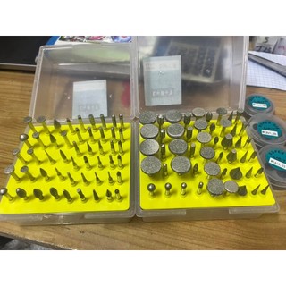 Bộ mũi mài khắc đầu kim cương cán 3