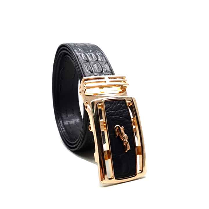 Dây nịt nam da vân cá sấu thắt lưng có 2 màu đen và nâu [CÓ VIDEO]