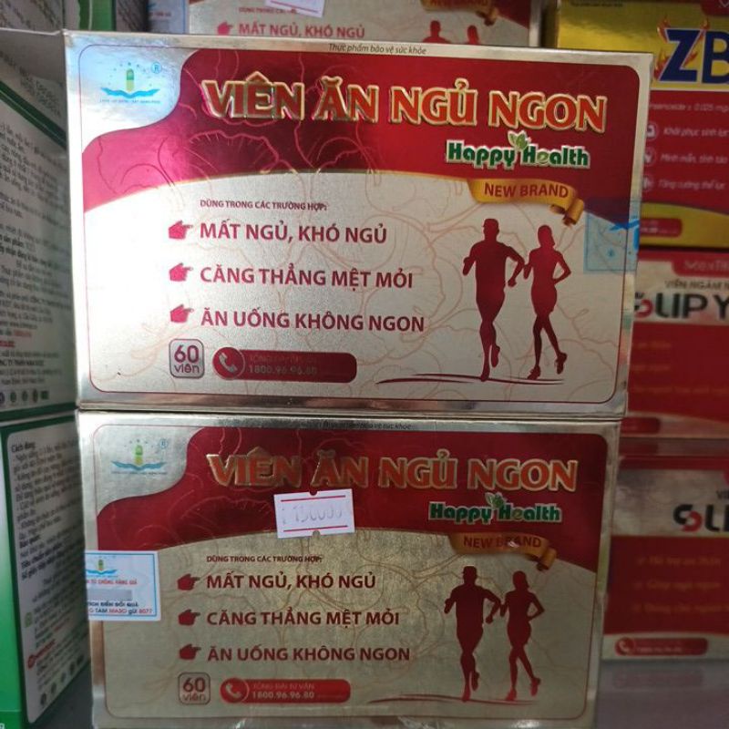 ✅ Viên Ăn Ngủ Ngon Happy Health Daily khắc phục tình trạng kém ăn, mất ngủ, ngủ không ngon giấc, mệt mỏi