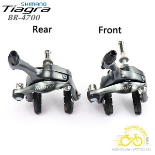 Bộ ngàm phanh nhôm xe đạp shimano tiagra br 4700 - hàng chính hãng