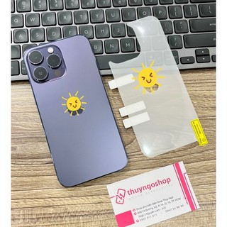 Ppf dán mặt lưng iphone 15 pro max - iphone 15 pro - iphone 14 pro max - iphone 14 pro - iphone 13 pro max -