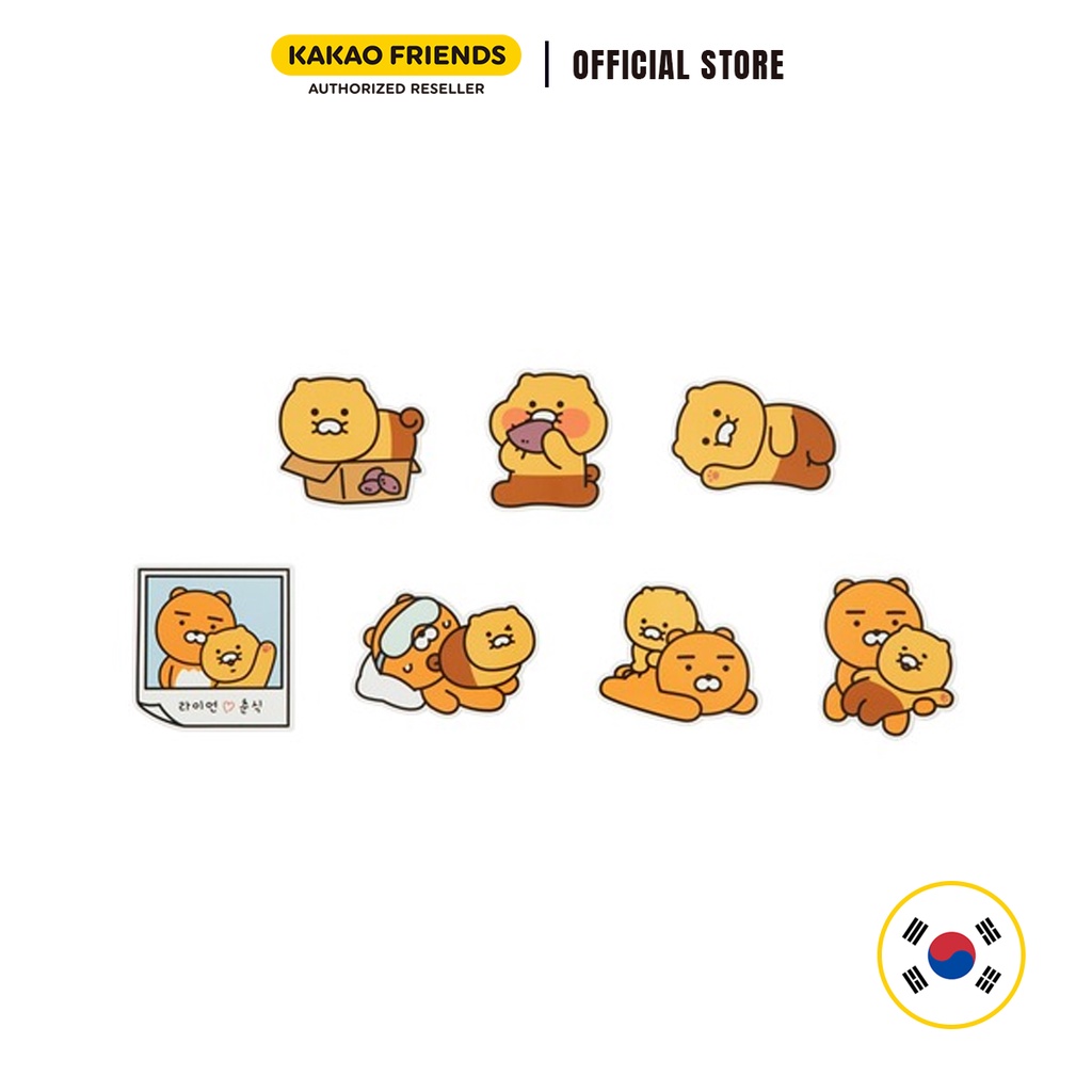 Set Sticker Kakao Friends Choonsik