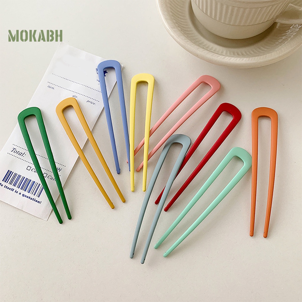 Trâm Cài Tóc Hình Chữ U Bằng Hợp Kim Dùng Hàng Ngày Cho Bạn Gái