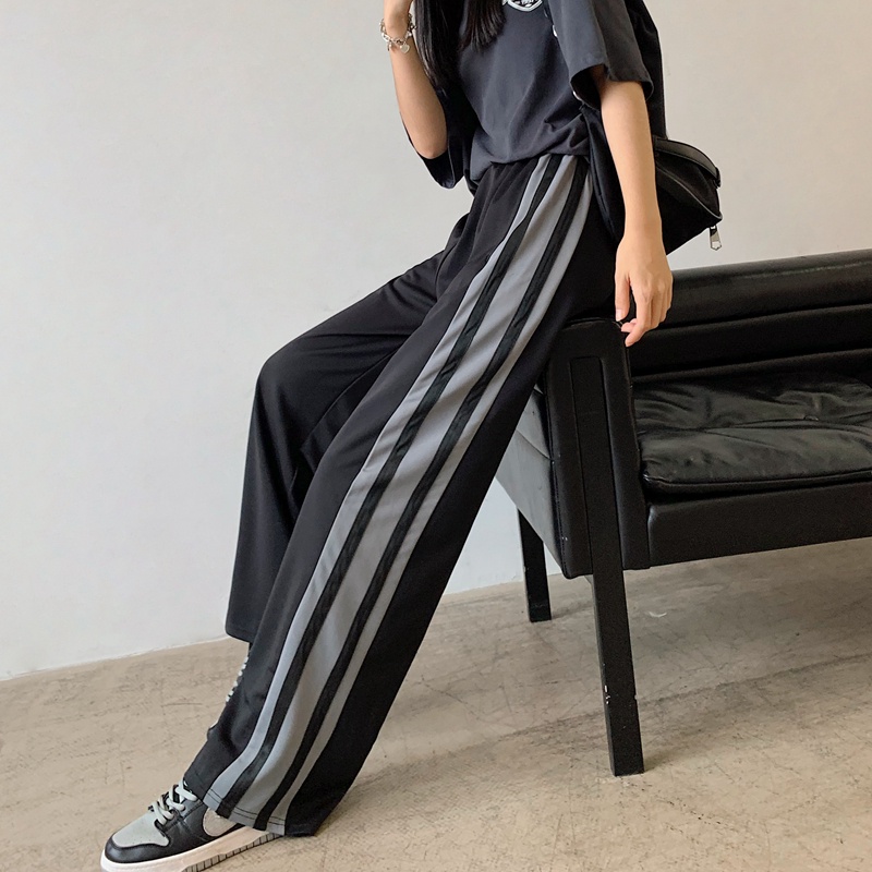 NRVP Quần Thể Thao Dài Dáng Rộng Phong Cách Thời Trang Hàn Quốc