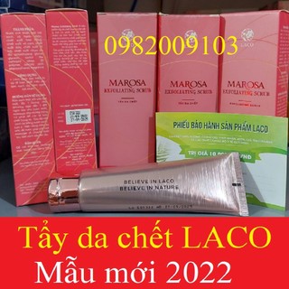 Tẩy Da Chết Marosa Exfoliating Scrub Laco,Làm Sạch Da,Bã Nhờn,Tẩy Tế Bào Chết,phục hồi làn da sáng trắng tự nhiên