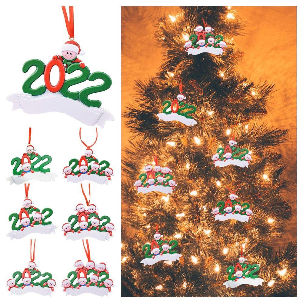 LAKAMIER Bảng Tên Bằng Nhựa Resin Trang Trí Giáng Sinh DIY