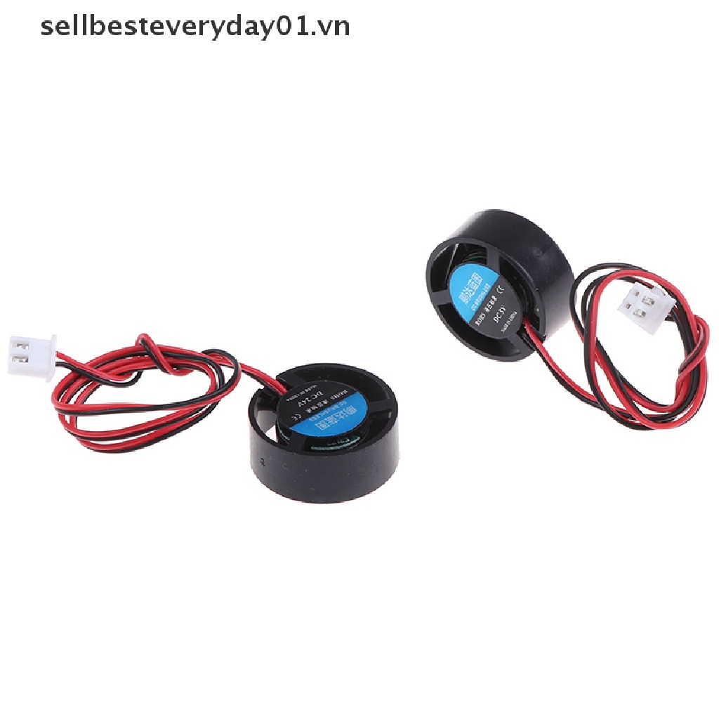 Quạt Tản Nhiệt Tròn Mini 25.5x10mm 5V 9V 12V 24V Cho Đèn LED / Máy Tính