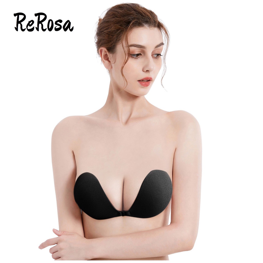 Rerosa Miếng Dán Ngực Silicone Vô Hình Thoáng Khí
